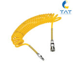 شیلنگ فنری همراه با کوپلینگ-پنوماتیک-تاتUC