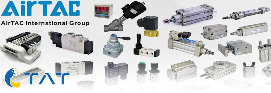 قطعات برند ایرتک airtac سیلندر پنوماتیک و اتصالات