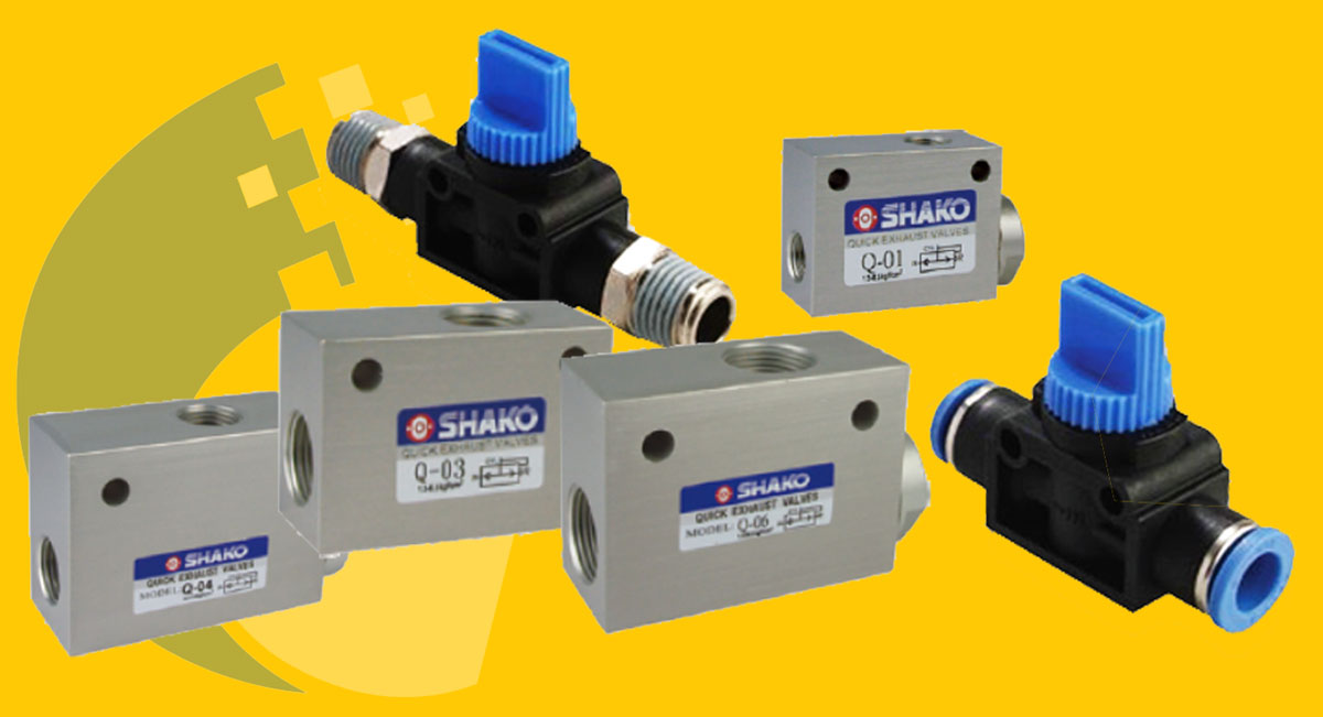 شیر تخلیه پنوماتیک