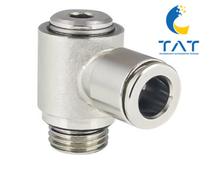 اتصال زانویی بانجویی تمام فلزی-MA18-CMATIC-تات تکنو -پنوماتیک