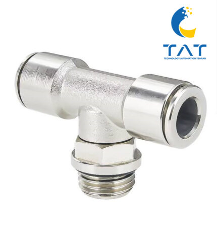 اتصال سه راهی وسط دنده تمام فلزی-MA21-CMATIC-تات تکنو-پنوماتیک