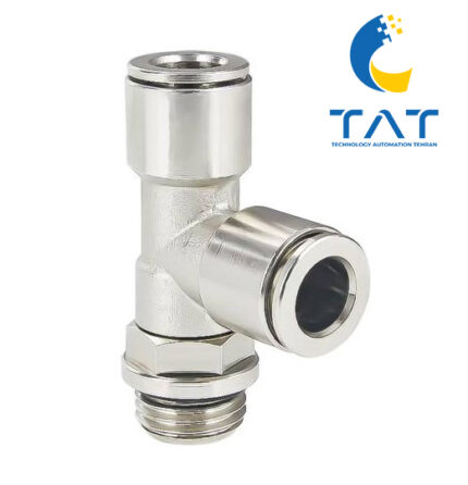 اتصال سه راهی بغل دنده تمام فلزی-MA24-CMATIC-پنوماتیک-تات تکنو