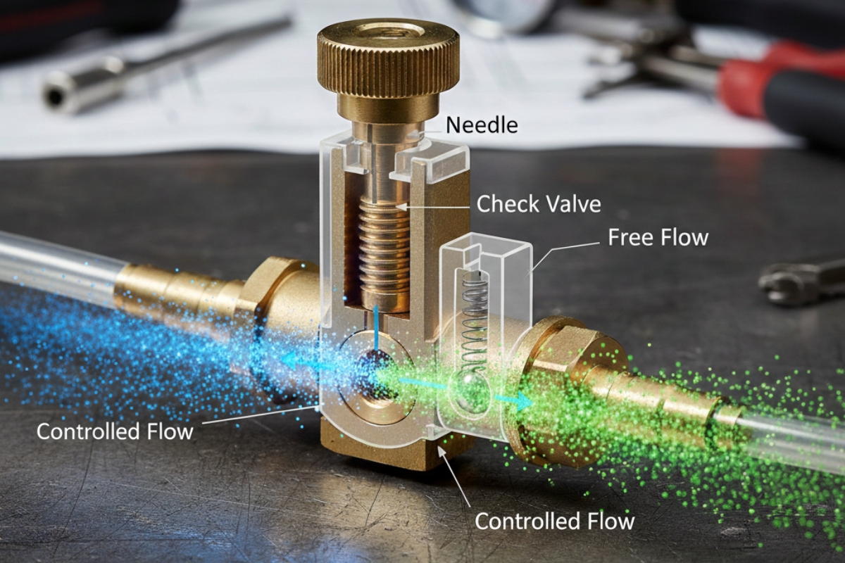 مکانیزم عملکرد فلو کنترل